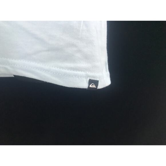 Men's light blue T Shirt tank Quiksilver Ocean Mountain size M New - Picture 6 of 8